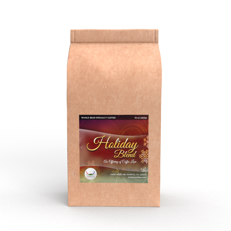 Kustomcoffee - Holiday Blend - Made in Fairfax - Gift Guide