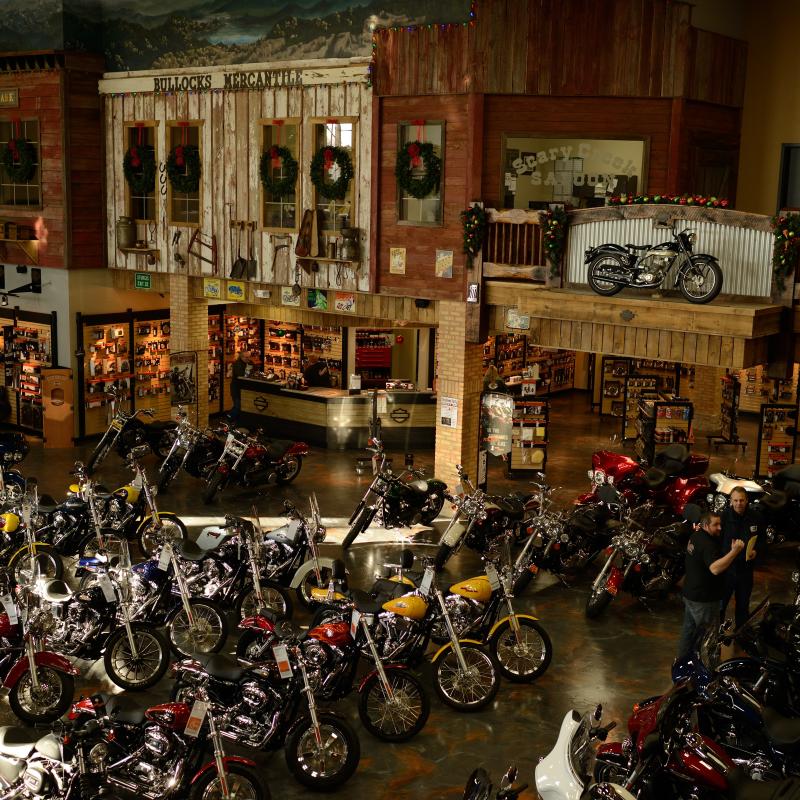 Vandervest Harley Davidson Showroom