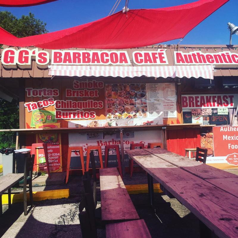 GG's Barbacoa Cafe Exterior