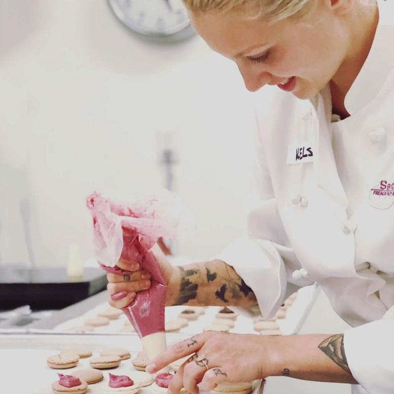 Sandrine Baking Classes - Making Macarons