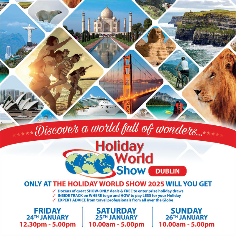 Holiday World Show Dublin 2025