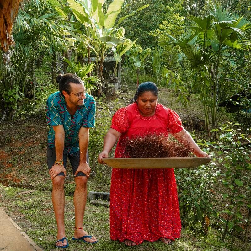 Cacao experience at Naso Tjër Di community at Bocas del Toro Province, Panamá