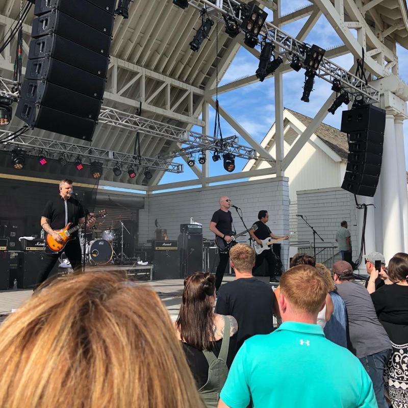 Band On Stage At Live On Atlantic