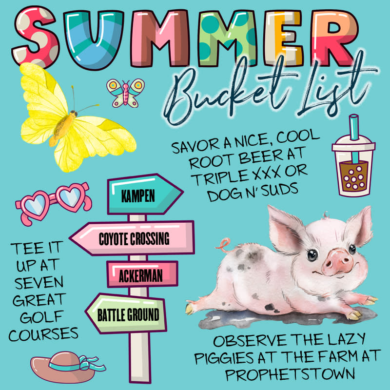 Summer Bucket List