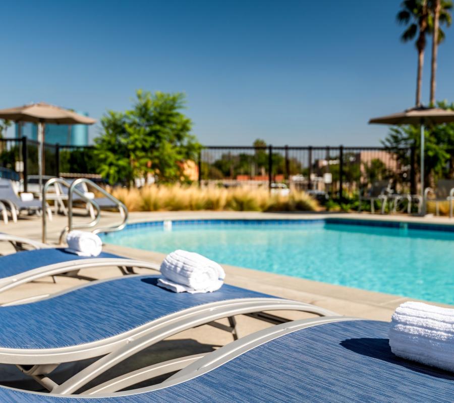 Pool at Holiday Inn Express & Suites Santa Ana