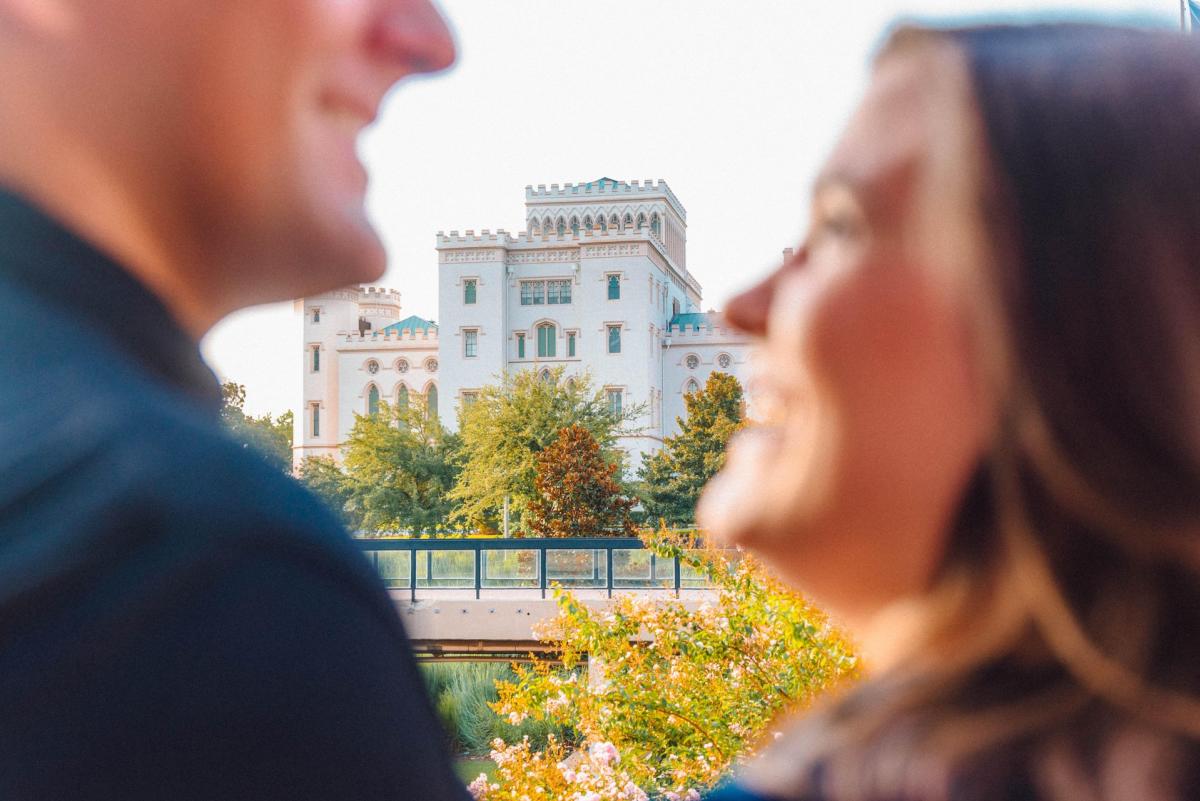 Couple and Old State Capitol