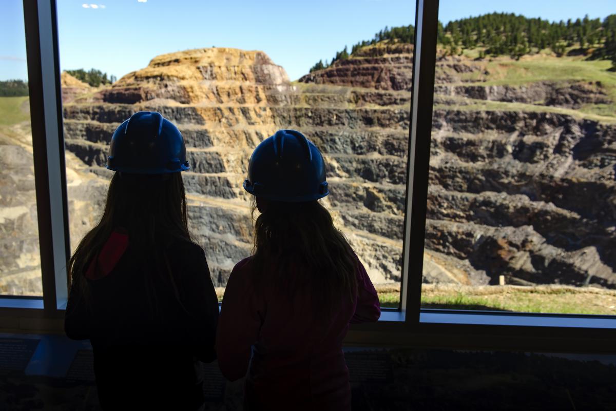 Homestake Visitor Center - Open Cut
