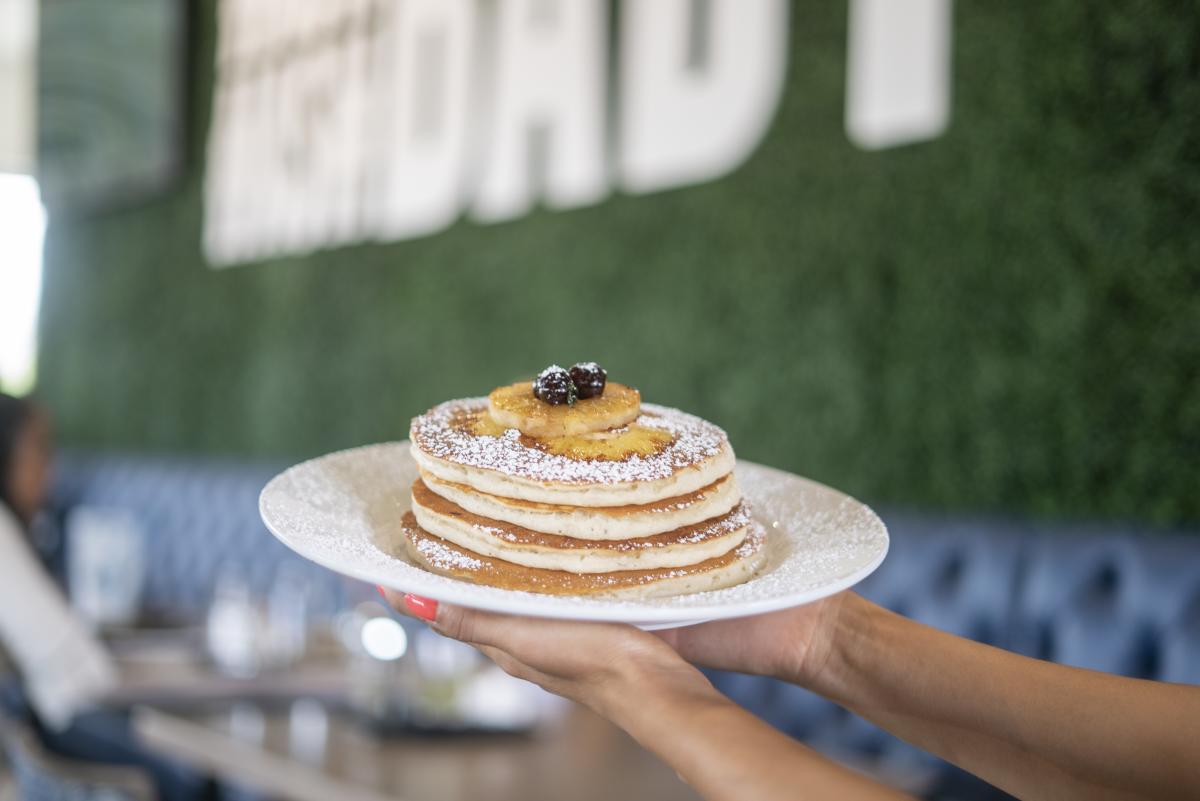 Hash Kitchen in Chandler, AZ - Pineapple Upside Down Pancakes