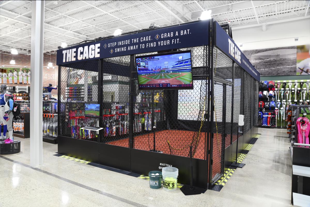 Dick's House of Sport Batting Cage