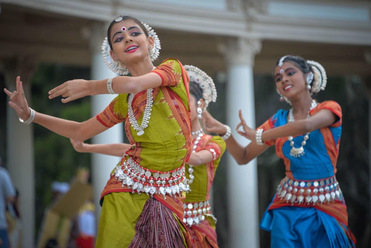 A view of dancers at Namaste