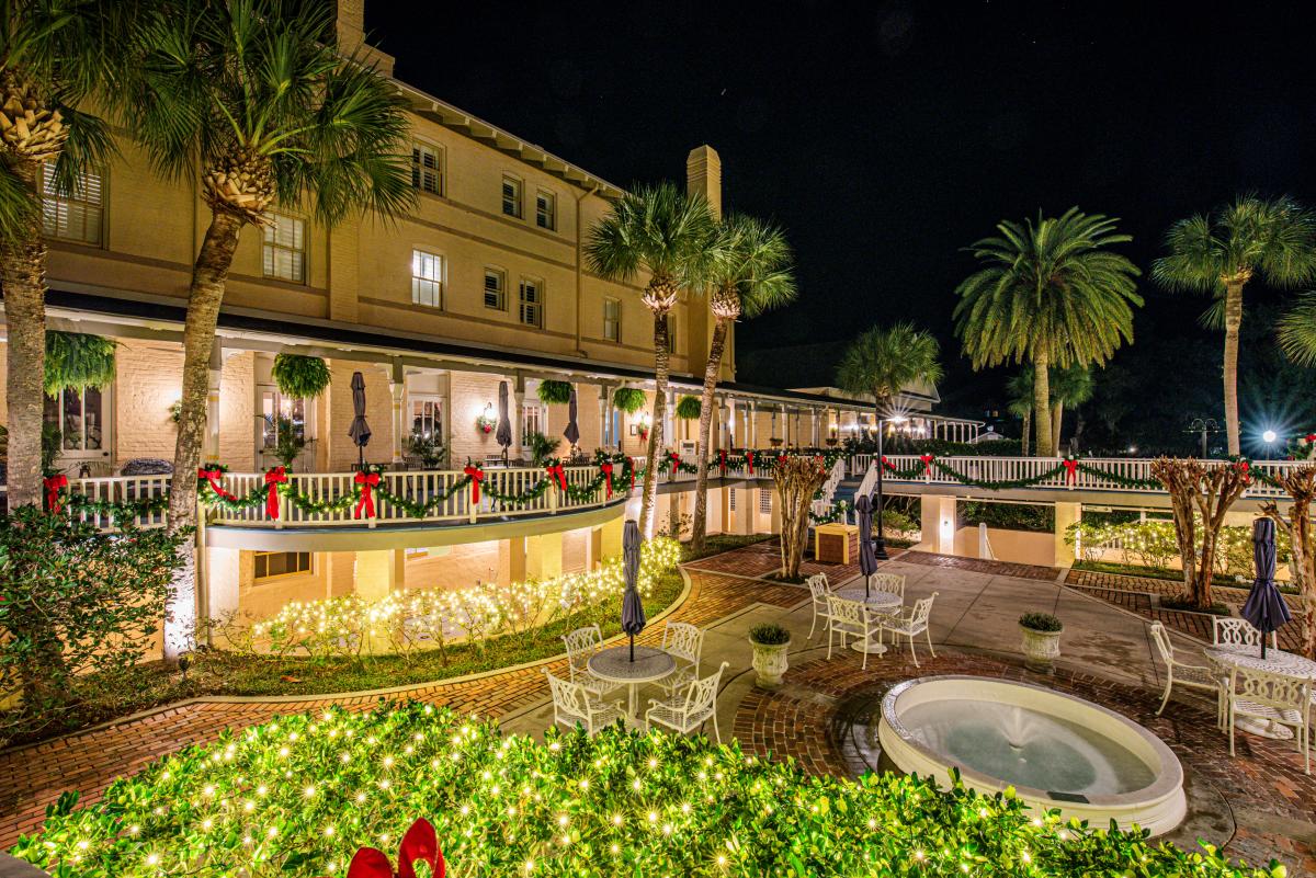 Jekyll Island Club at Christmas