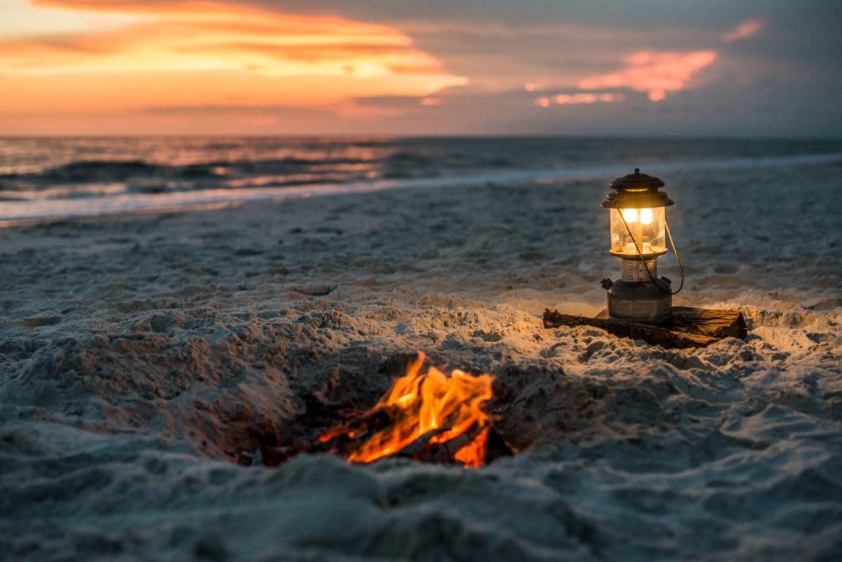 Bonfire on the Beach