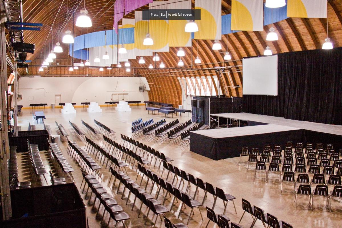 Auditorium at Lane Events Center