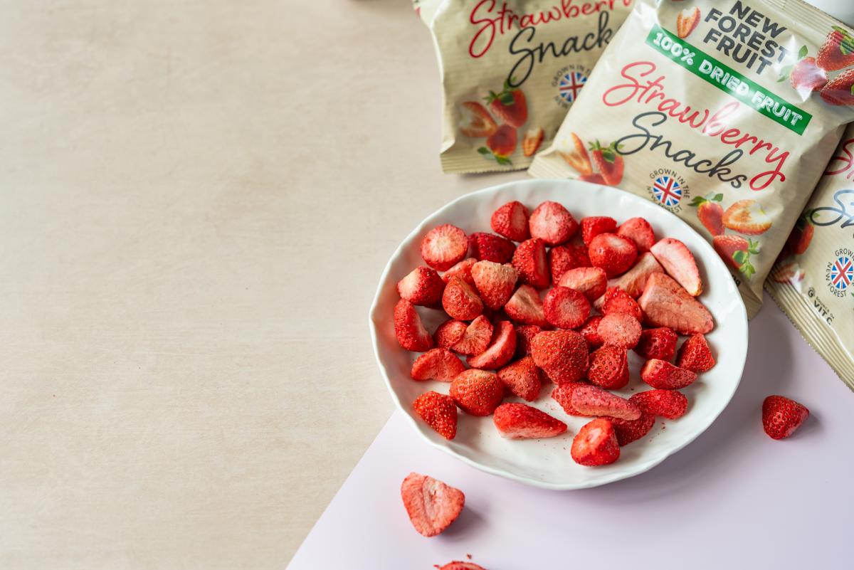 New Forest Fruit Snacks - Bowl Laid Out