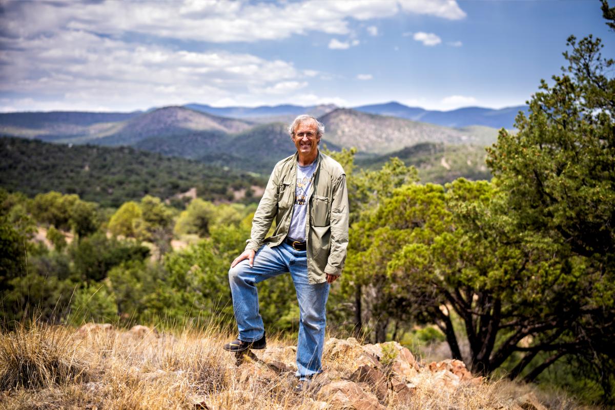 Russ Kleinman in the Gila National Forest