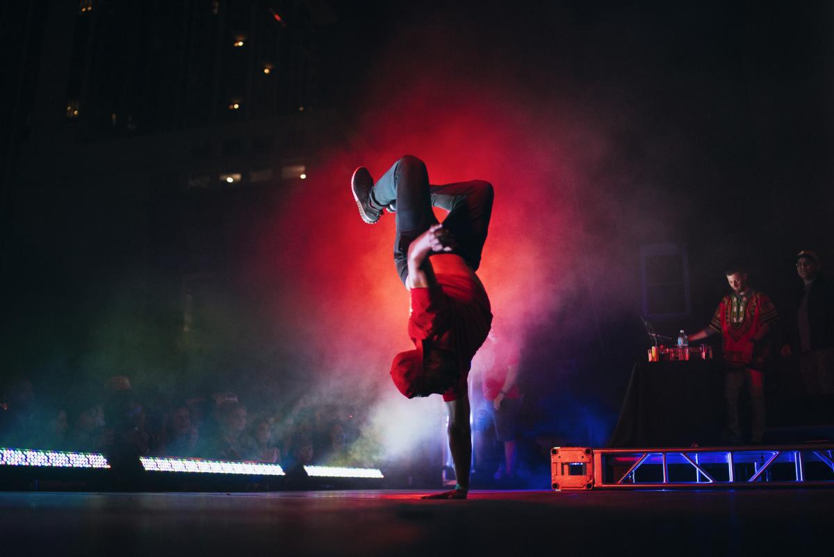 Red Bull B Boys Dancers at IMMERSE in Orlando