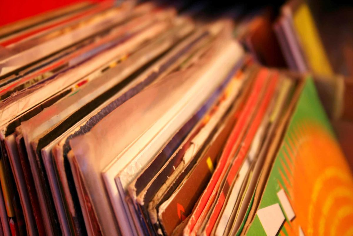 vinyl records