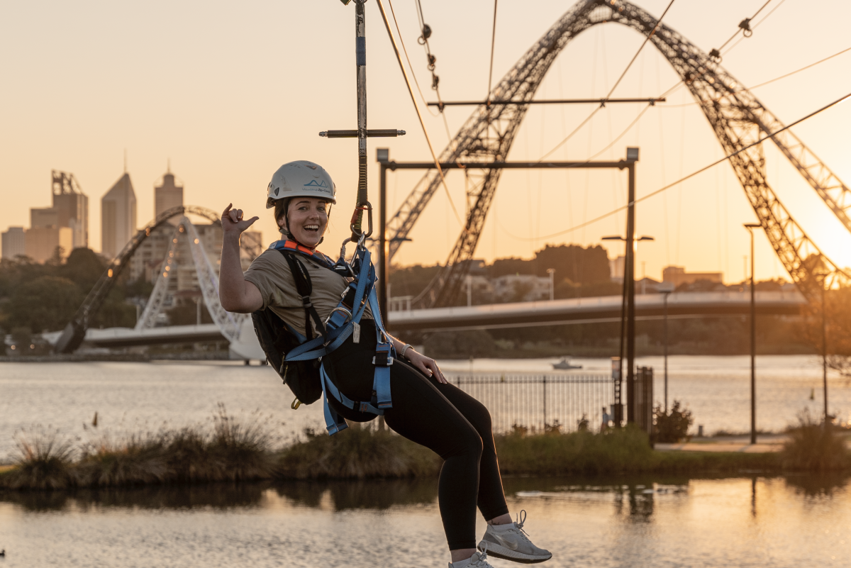Matagarup Zip and Climb, Perth City