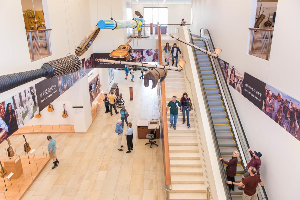Guests Tour the Musical Instrument Museum - MIM