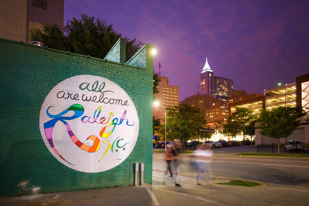 All Are Welcome Mural