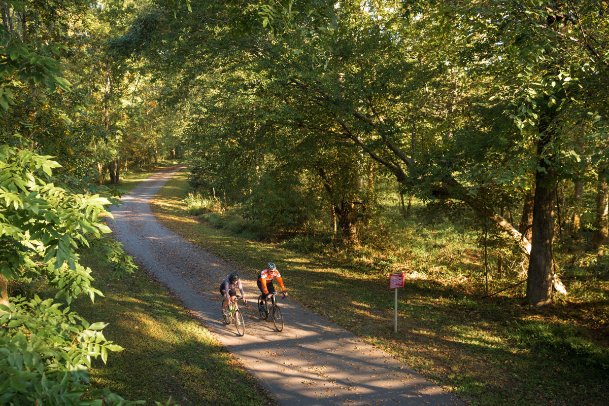 Neuse River Greenway Trail Bike Riders