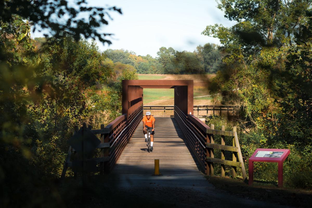 Neuse River Greenway Trail Bike Cyclist