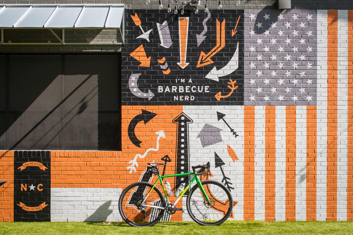 Prime Barbecue Mural with Bike