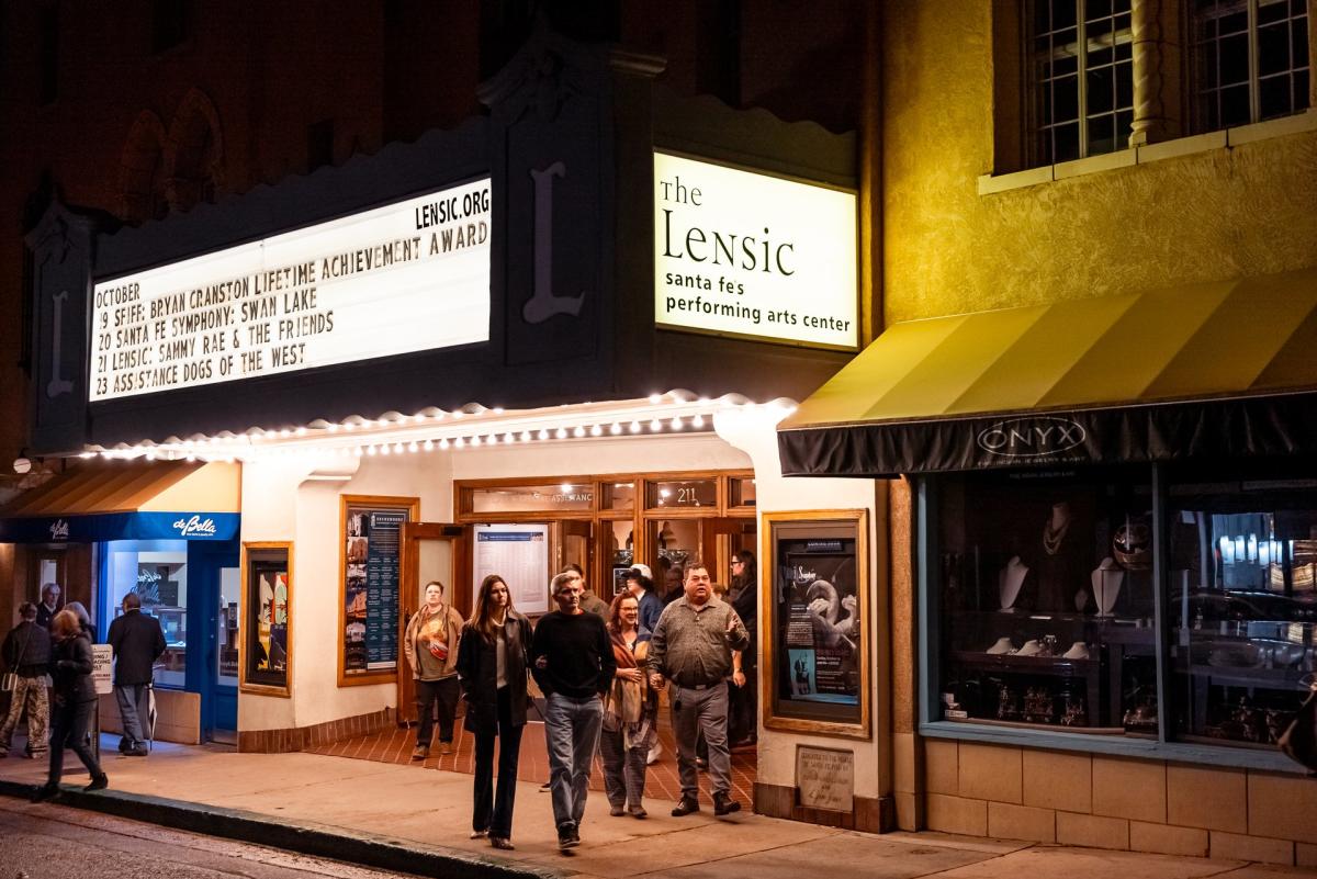 Lensic exterior
