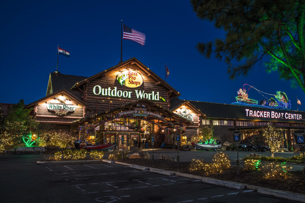 Winter Wonderland Bass Pro Shops in Springfield, Missouri