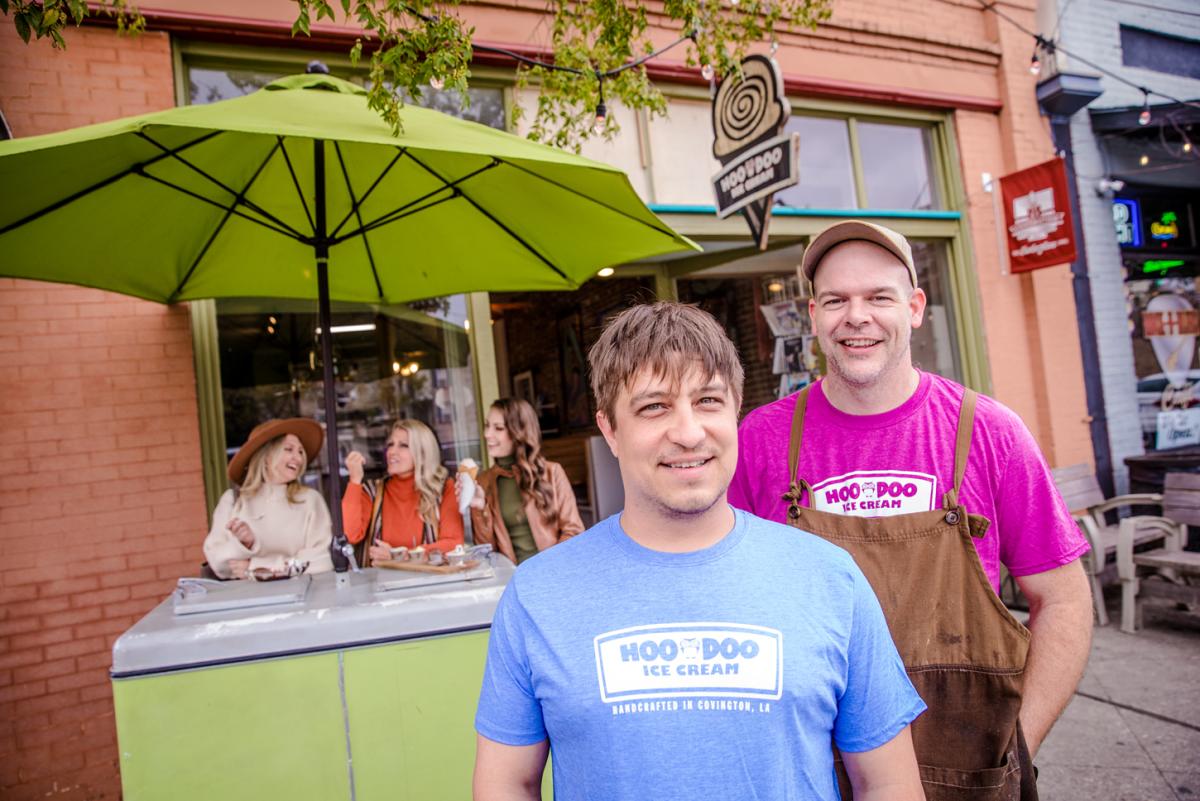 Hoodoo Ice Cream owners George Schenck and Billy Sussky