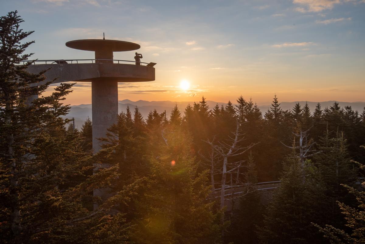 Clingmans Dome Sunrise