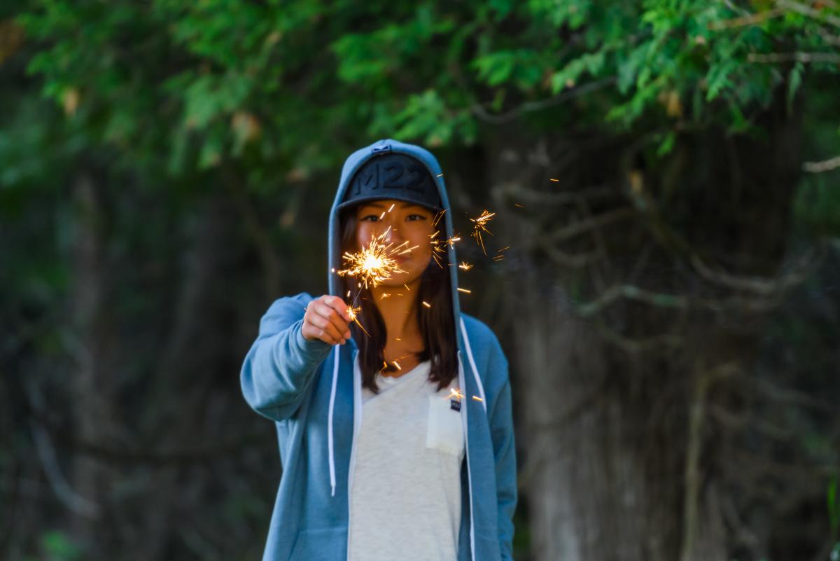 Sparkler photo