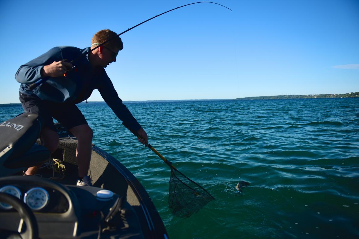 Fishing in Traverse City