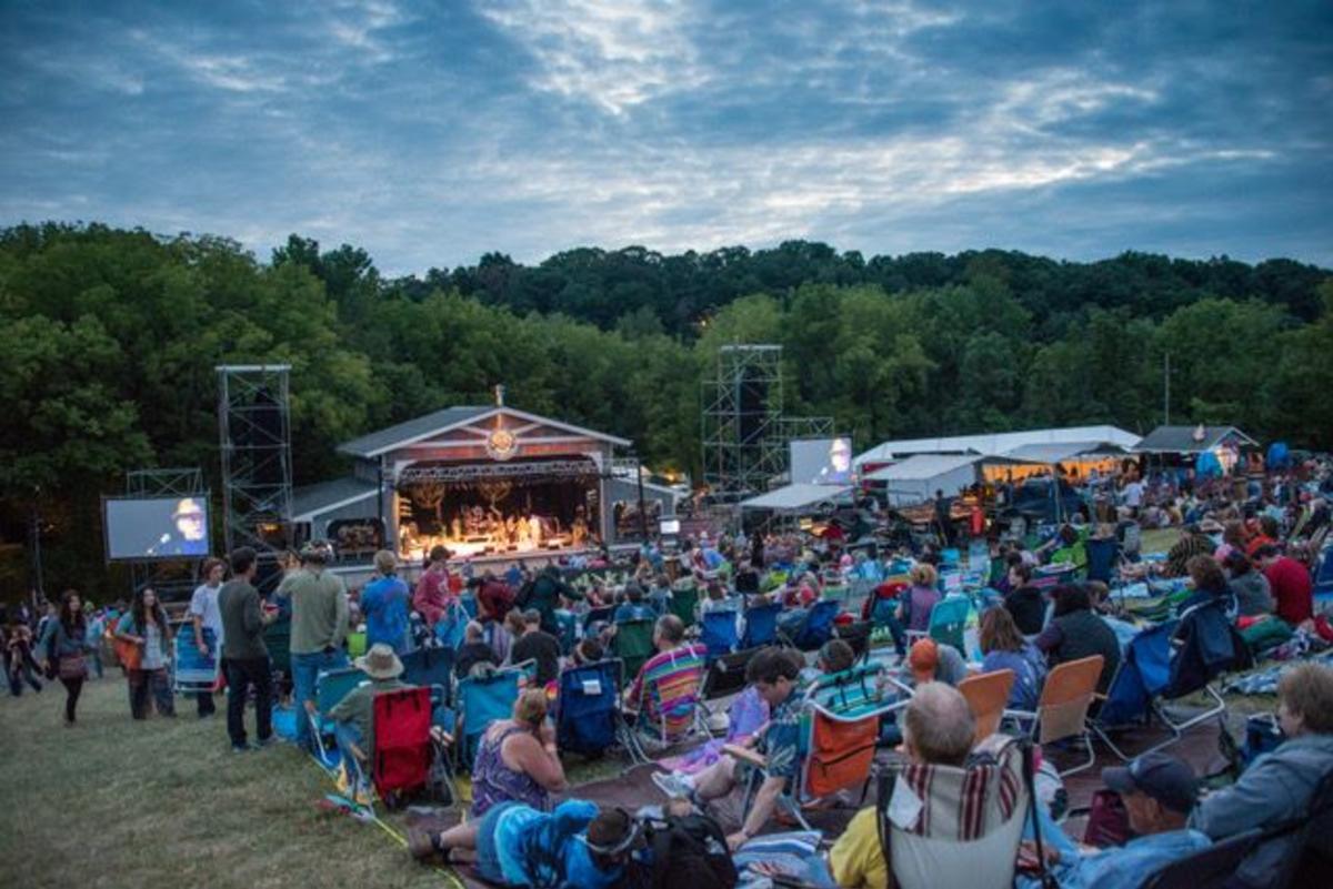 Folk Fest Crowd