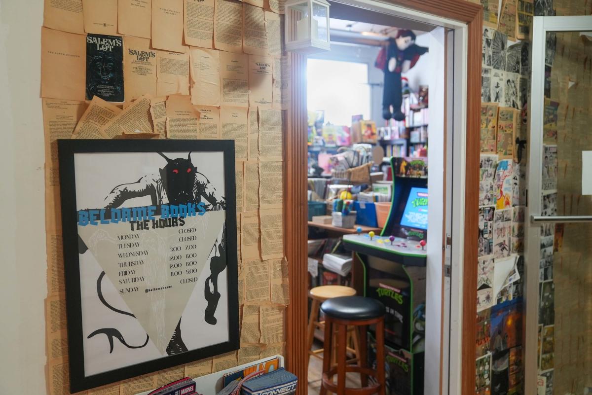 Beldame Books in The Shirt Factory