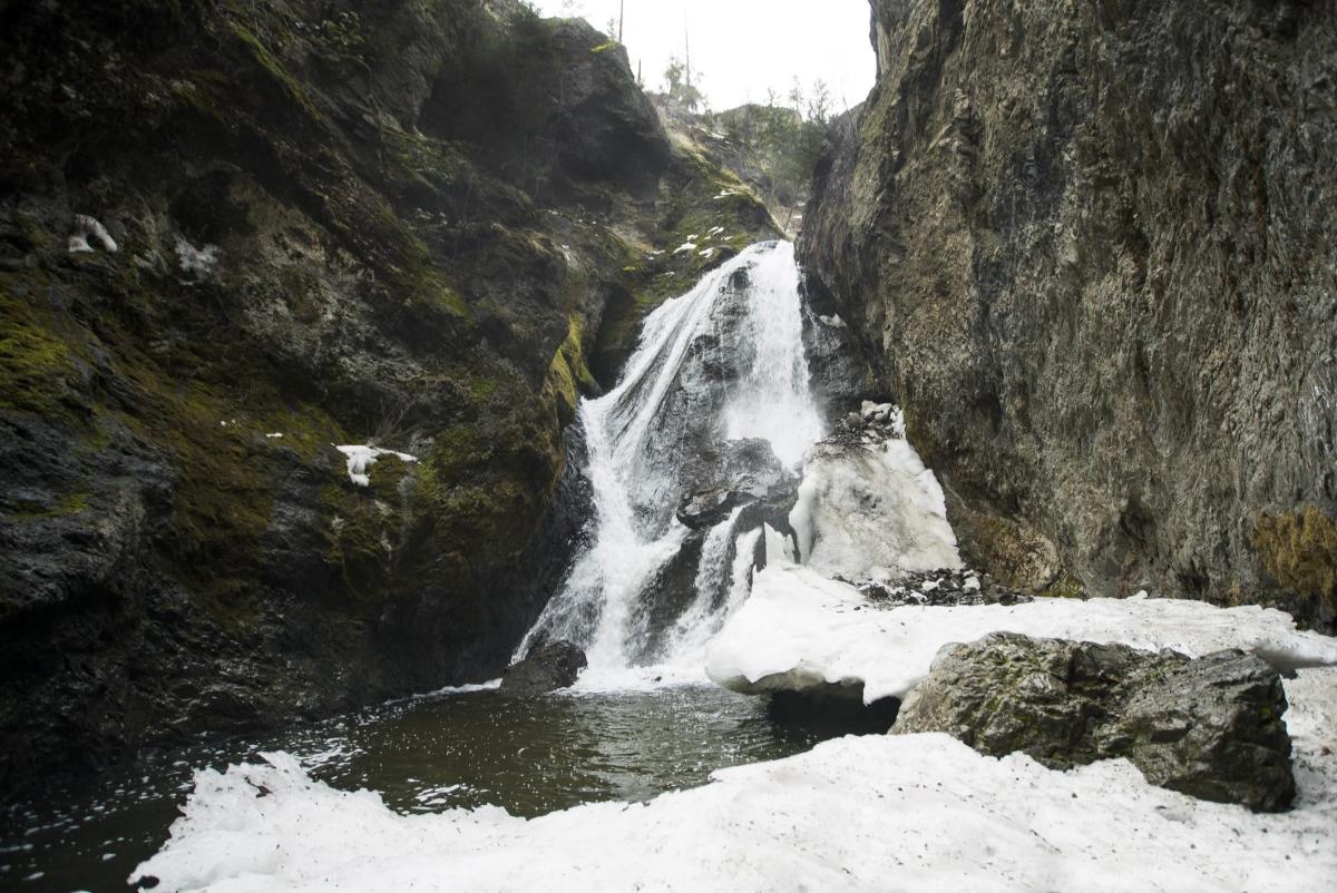 Frosty Waterfall Hike