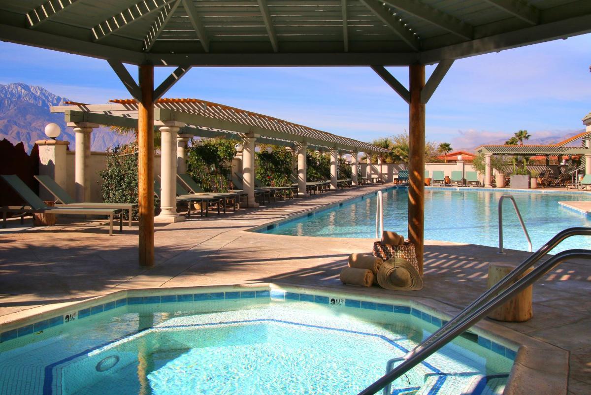 Azure Palm Hot Springs Resort & Day Spa Oasis Pool