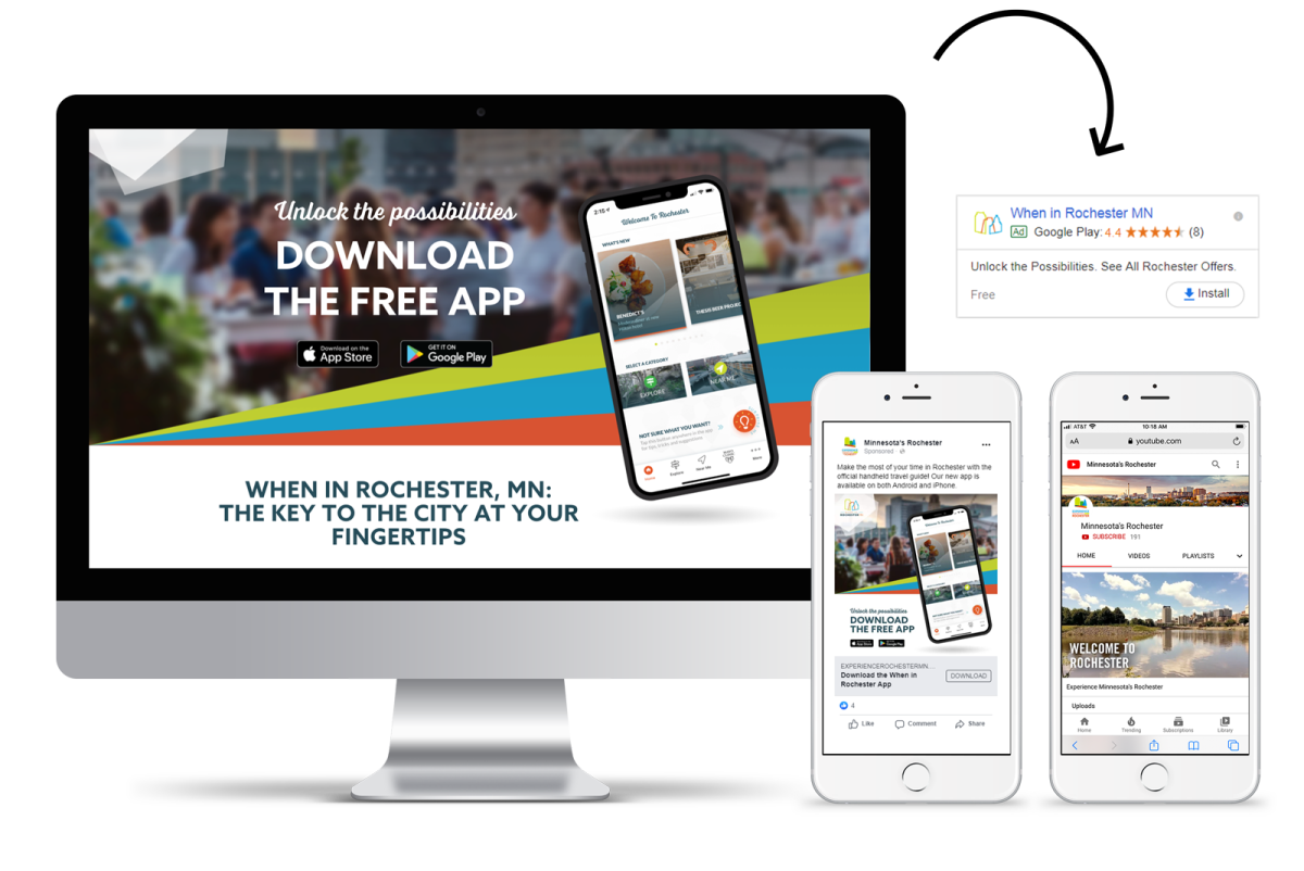 Rochester app marketing