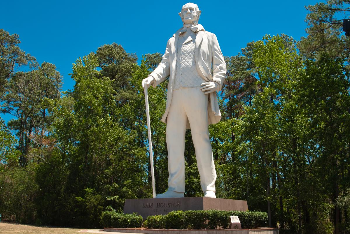 Sam Houston Statue in Huntsville