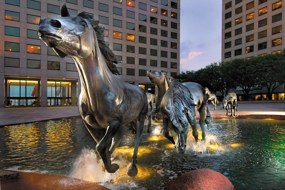 Mustangs of Las Colinas
