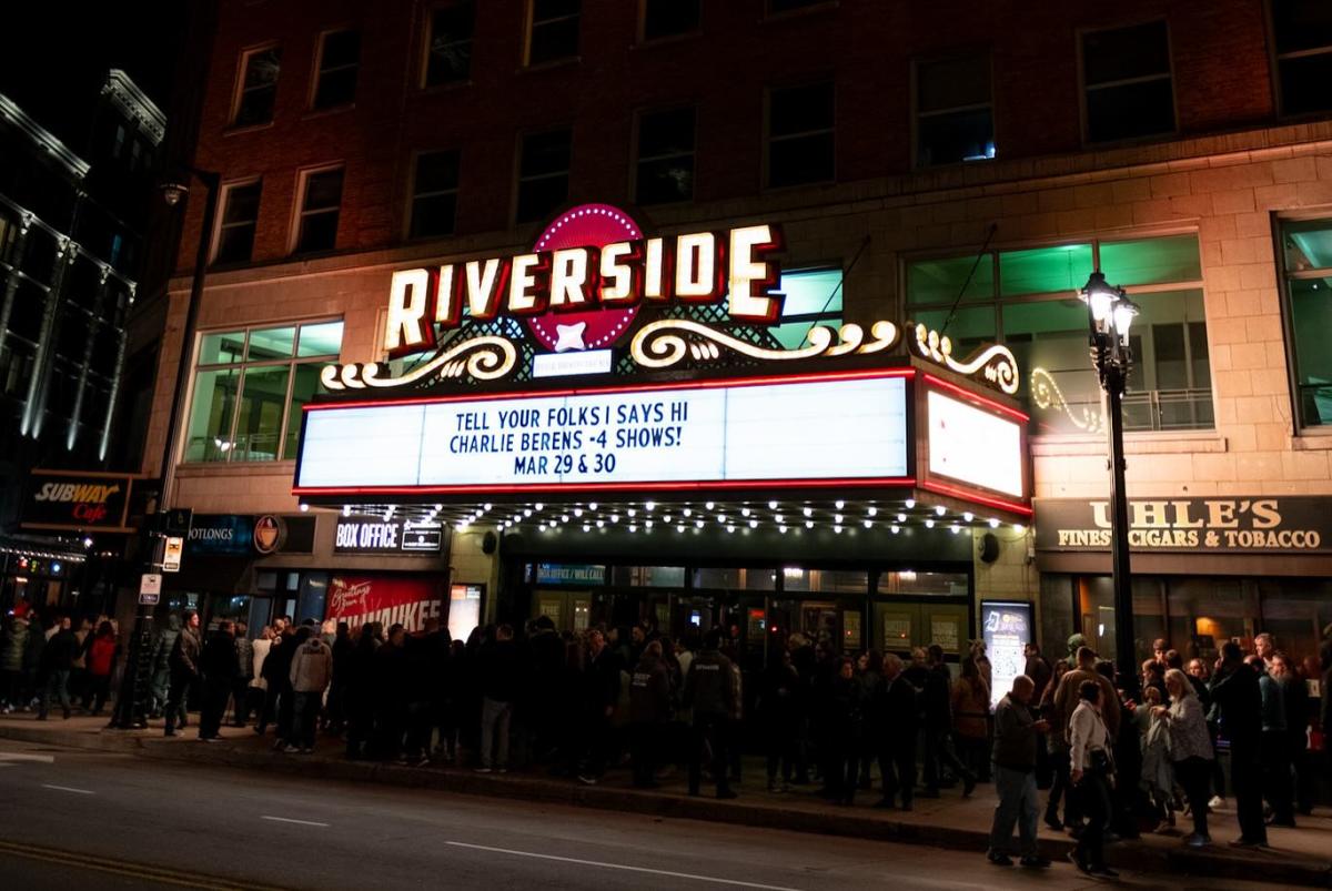Charlie Berens Riverside Marquee