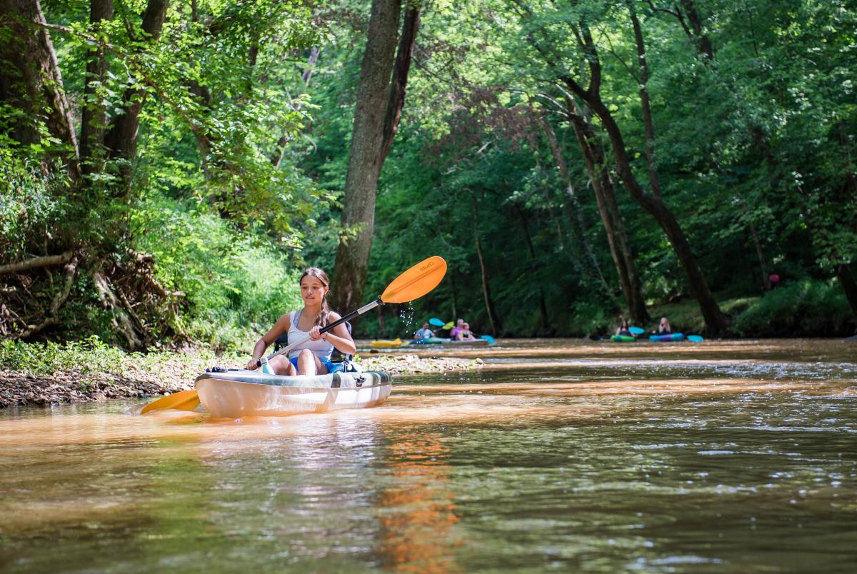 kayaking