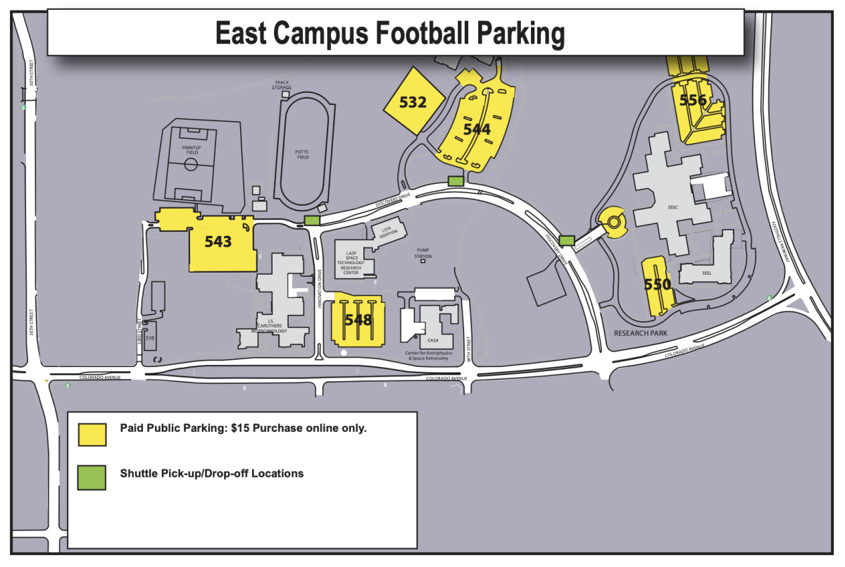 East Campus Football Parking
