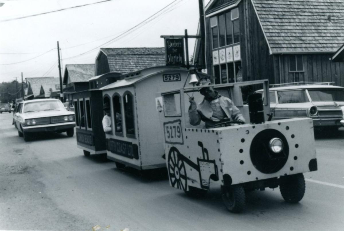 Sandcastle Parade Train Throwback