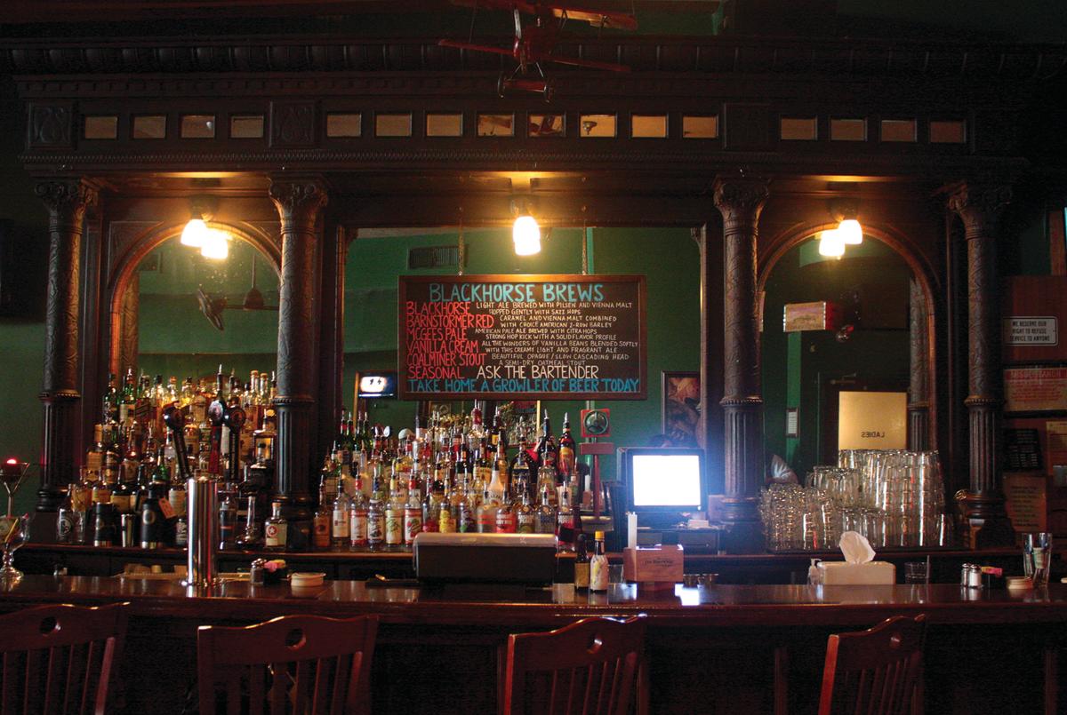 bar at Blackhorse Pub and Brewery