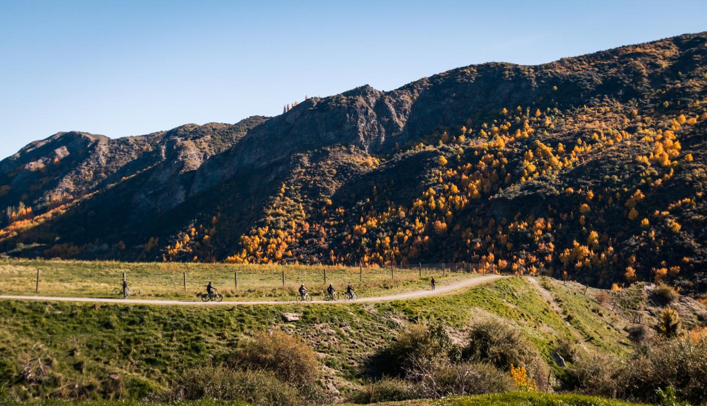 Gibbston River Trail: credit Gibbston Valley