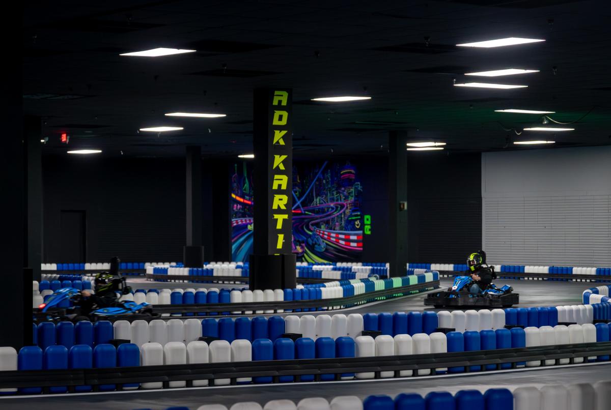 Go-karting at ADK Karting