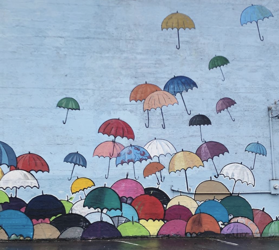 Umbrella Mural