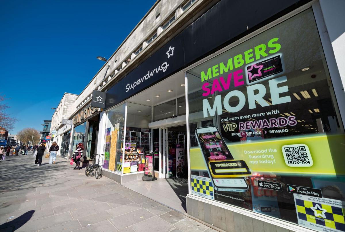 Superdrug Southampton high street