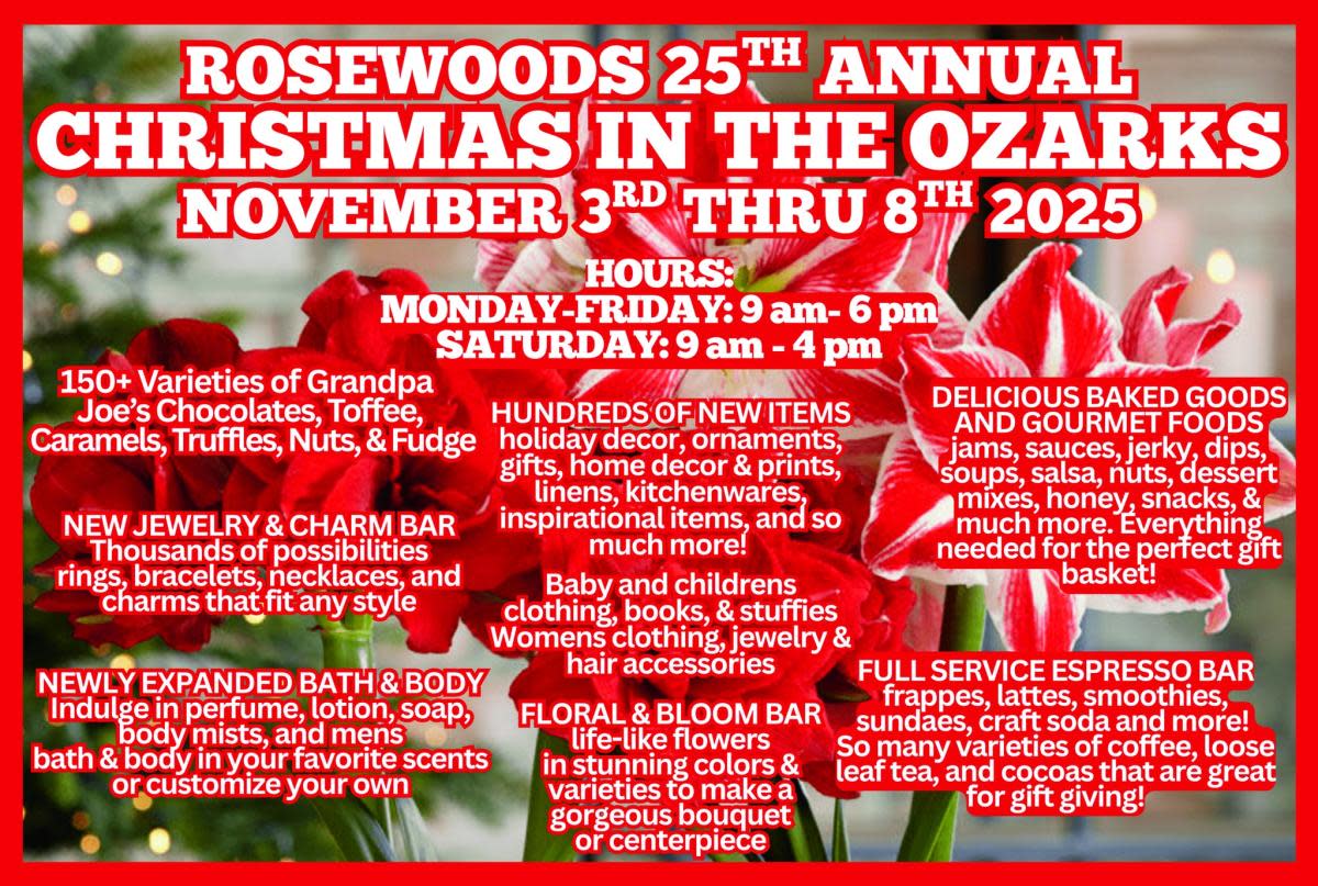 Rosewood Farms Christmas Market 2025